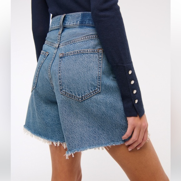 NWT Abercrombie High Rise Loose Shorts - Picture 3 of 9